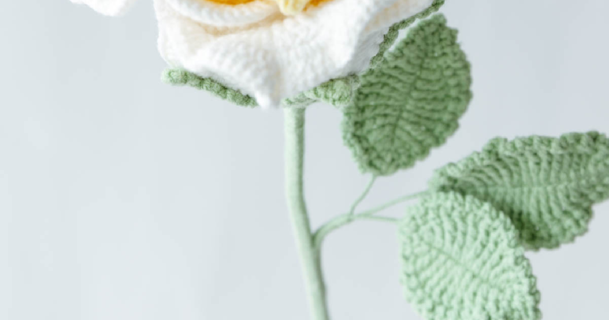 How To Crochet A Stunning Thai Rose