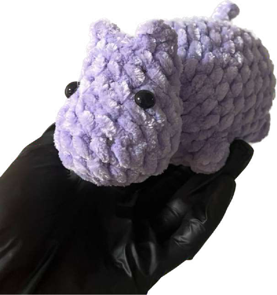 Crochet Your Own Adorable Plush Hippo